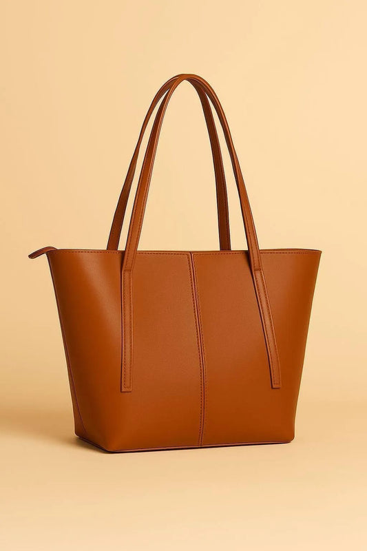 Leather Shoulder Bag for Women Office School Daily Use