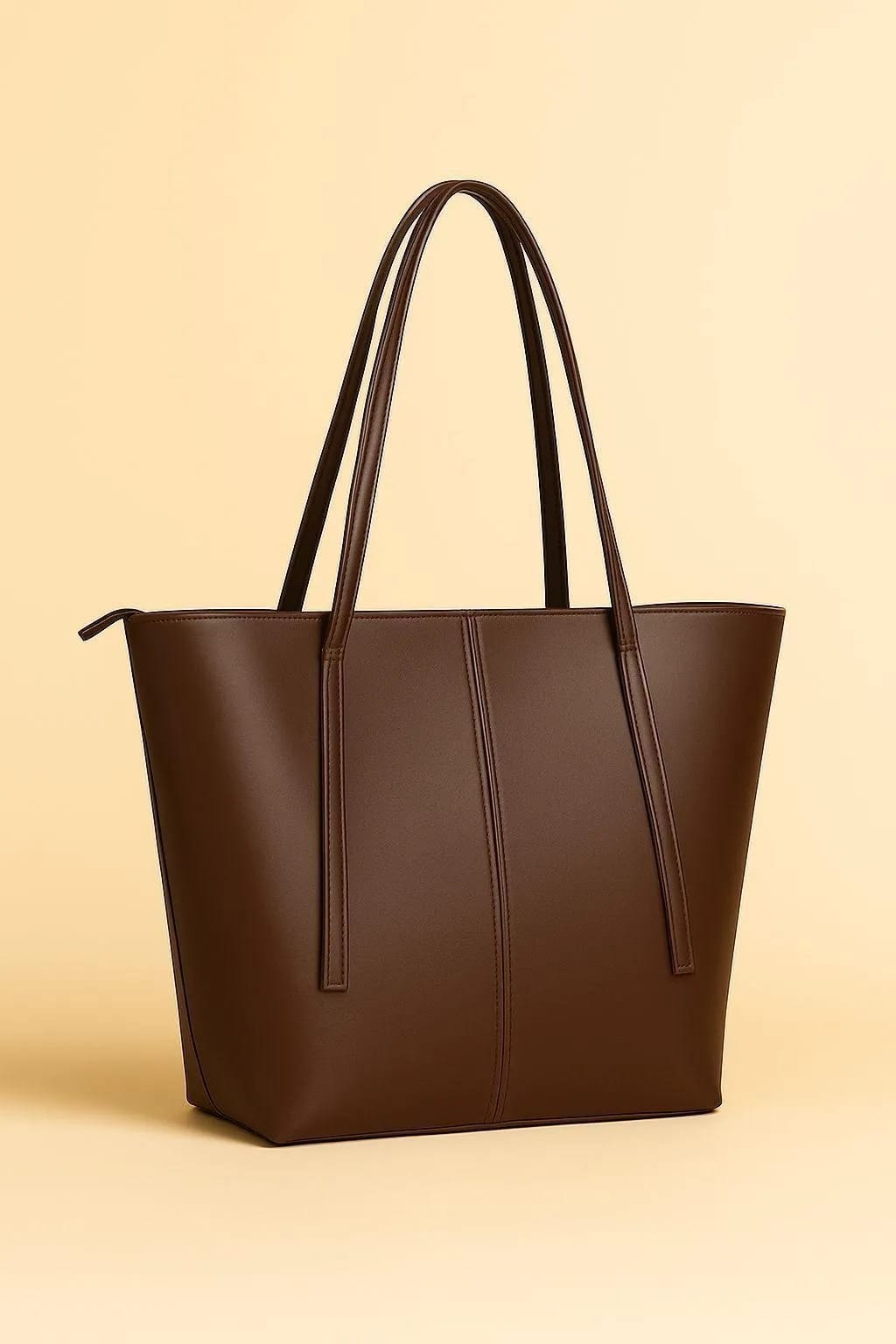 Leather Shoulder Bag for Women Office School Daily Use