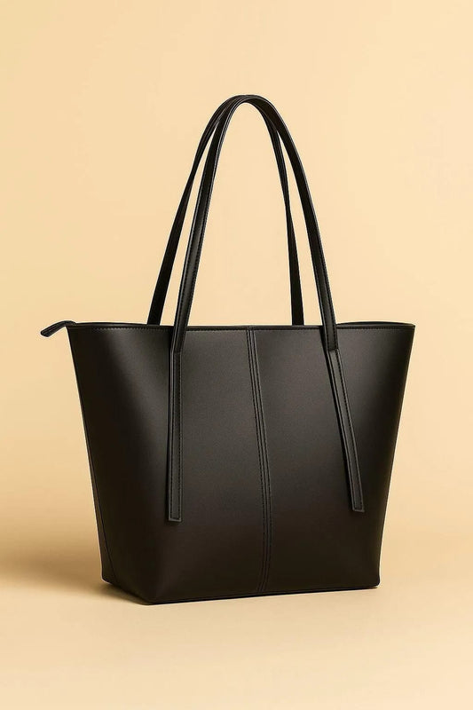 Leather Shoulder Bag for Women Office School Daily Use